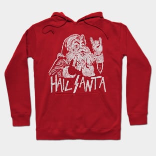 Hail Santa Vintage Hoodie